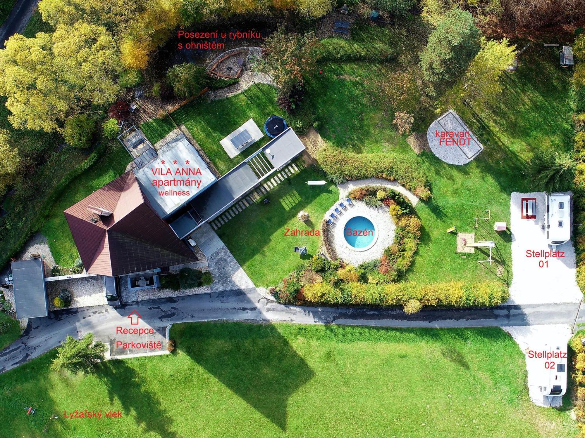 Vila Anna Wellness Halenkov Buitenkant foto