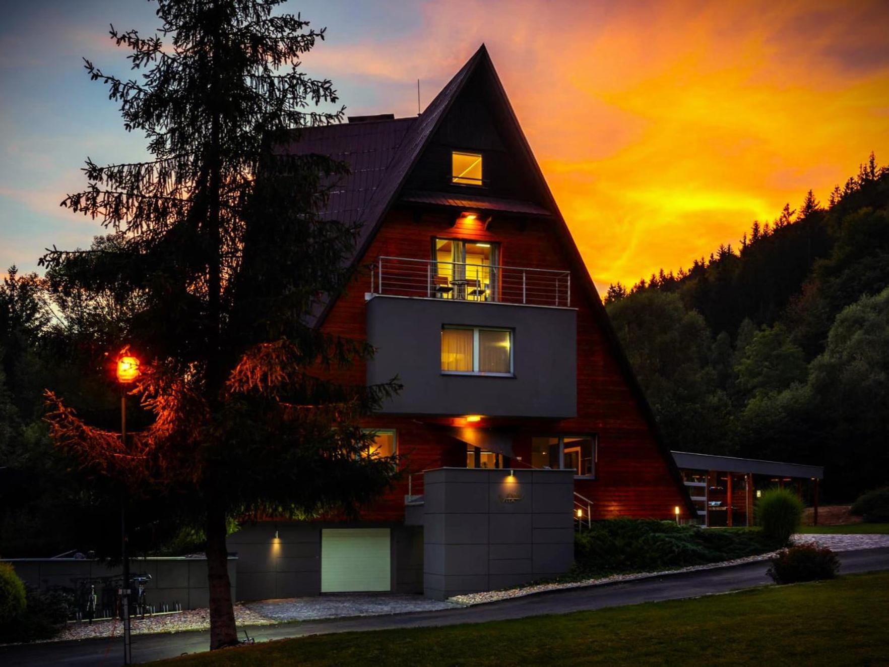 Vila Anna Wellness Halenkov Buitenkant foto